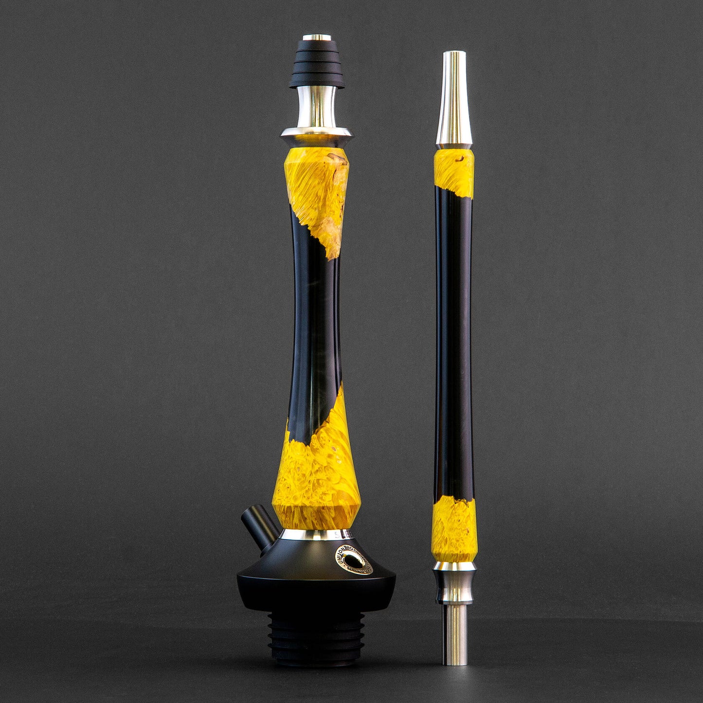 SLEEK HYBRID stabilizes wood with acryl yellow
