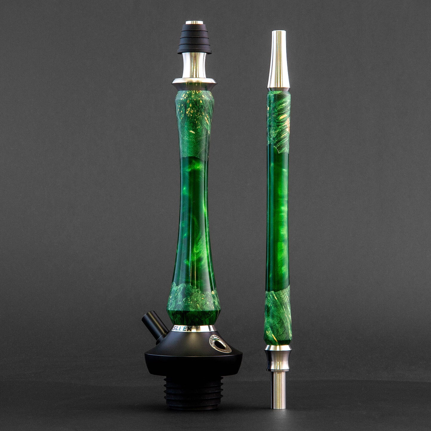 SLEEK HYBRID stabilizes wood with acryl green
