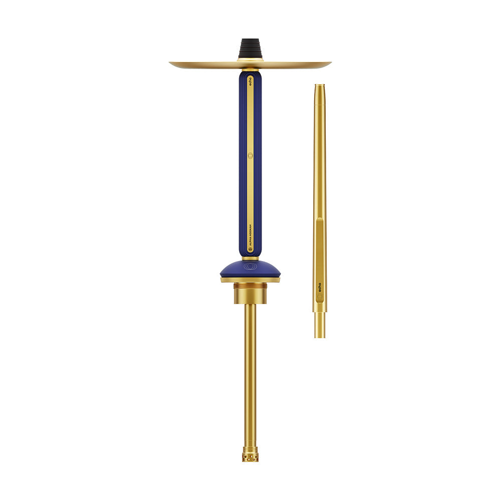 ALPHA Hookah Echo Gold SAPPHIRE BLUE / アルファフーカー エコー