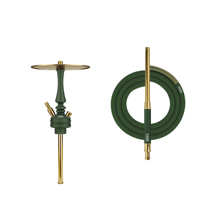 HOOB Mars Mini British racing green-Gold-Gold