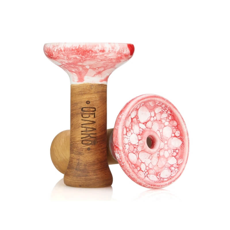 OBLAKO GLAZE Phunnel M Red & White Marble/オブラコ グレイズ ファンネル エム レッド アンド ホワイト マーブル