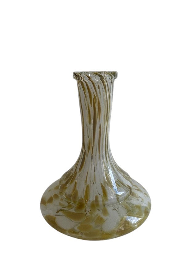 Vessel Glass Ellipse Flask Yellow White / ヴェッセル グラス エリップス フラスコ イエロー ホワイト