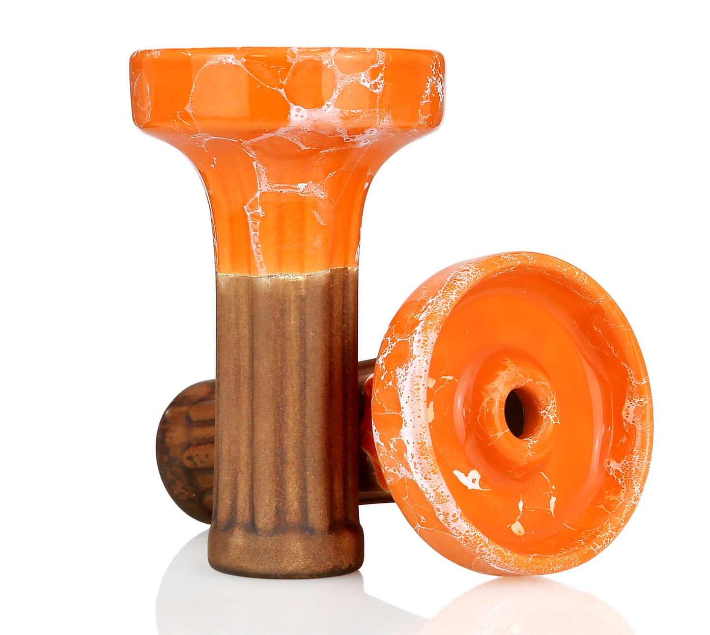Werkbund Hookah Zeus Bubble Orange White Phunnel/ワークバンド フーカー ゼウス バブル オレンジ ホワイト ファンネル