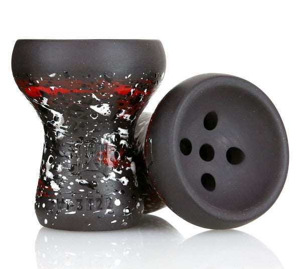 Werkbund Hookah WT Steinkopf Black-White-Red Multihole