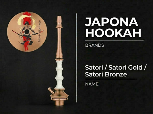 【商品紹介】JAPONA HOOKAH Satoriシリーズ｜美意識と吸い心地を両立した完成形