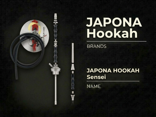 【受注販売開始】JAPONA HOOKAH Sensei｜日本美を宿すラグジュアリーシーシャ