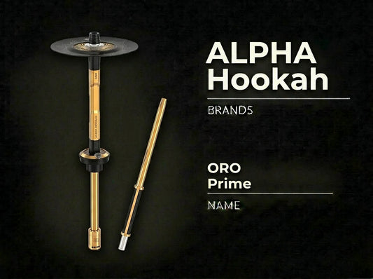 【商品紹介】ALPHA HOOKAH ORO Prime｜完成度を極めたフラッグシップモデル