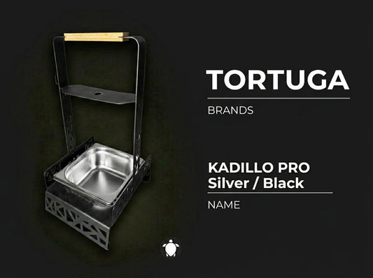 【商品紹介】TORTUGA KADILLO PRO Silver / Black｜香炉の美を宿したチャコールホルダー