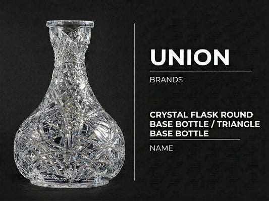 【商品紹介】UNION Crystal Flask｜彫刻クリスタルが生む重厚な美しさ
