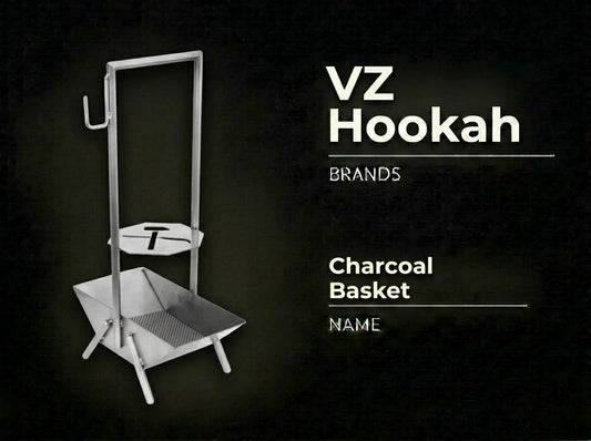 【商品紹介】VZ Hookah Charcoal Basket｜無骨な美しさと実用性を兼ね備えた炭用バスケット