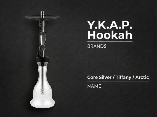 【商品紹介】Y.K.A.P. Hookah Core｜高精度と耐久性を兼ね備えた分解式モデル（Silver / Tiffany / Arctic）