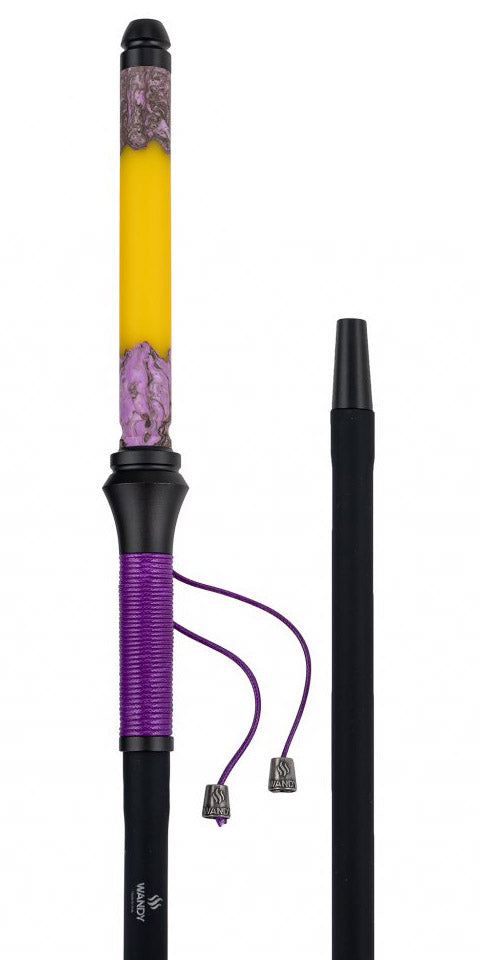 Wandy Hookah Katana Mouthpiece Nagoya Purple Yellow