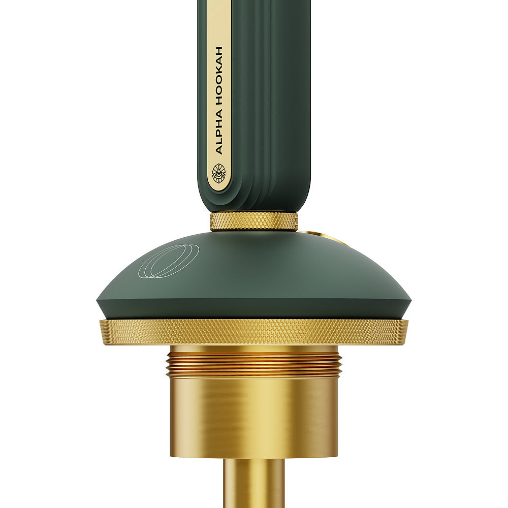 ALPHA Hookah Echo Gold EMERALD GREEN / アルファフーカー エコー ゴールド エメラルドグリーン