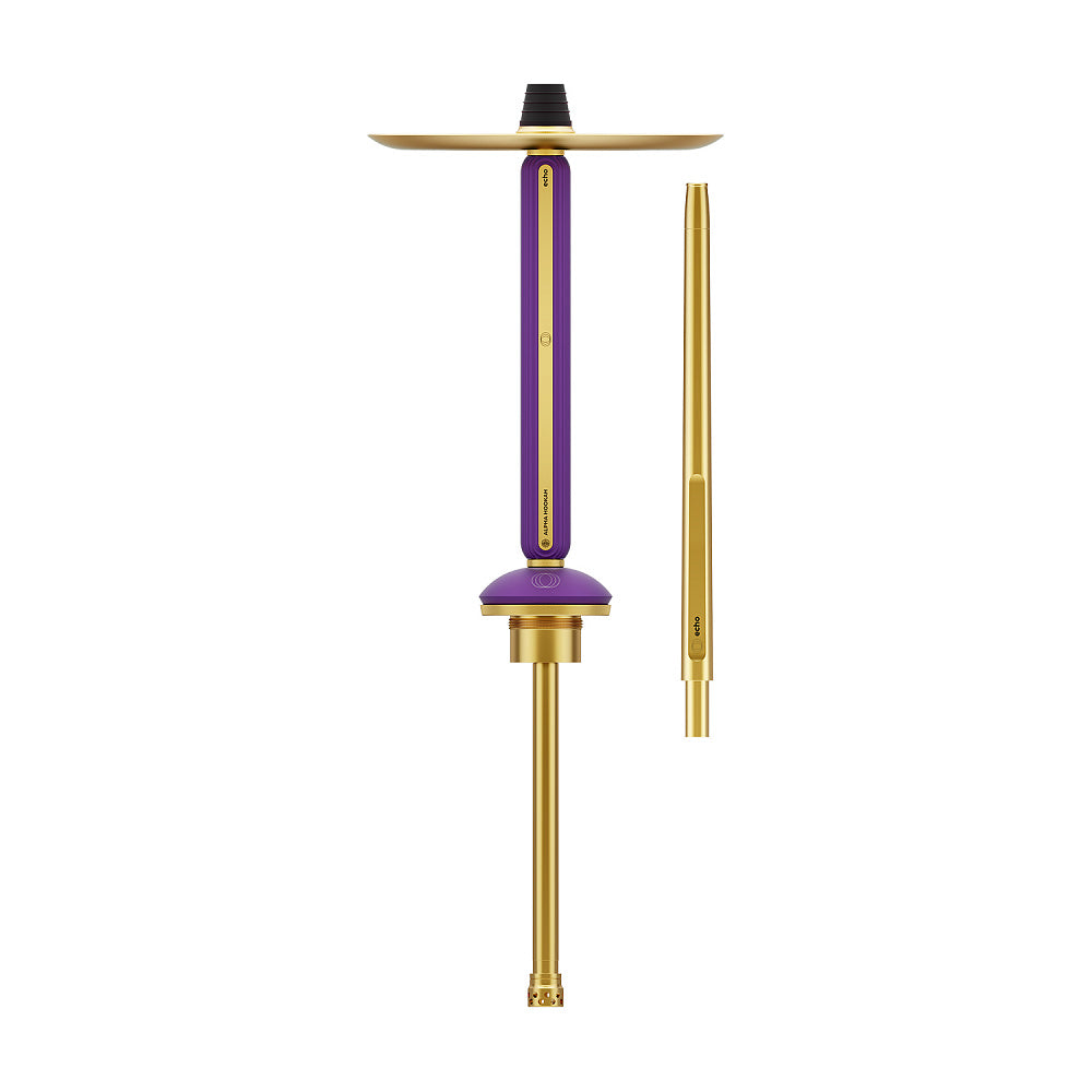 ALPHA Hookah Echo Gold JADE PURPLR / アルファフーカー エコー ゴールド ジェイド パープル