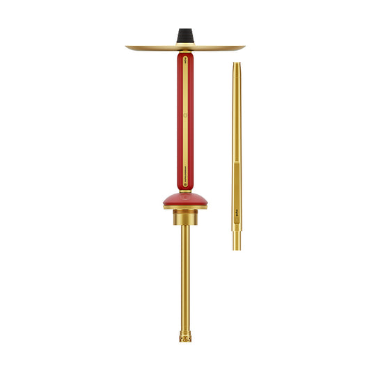 ALPHA Hookah Echo Gold RUBY RED / アルファフーカー エコー ゴールド ルビー レッド
