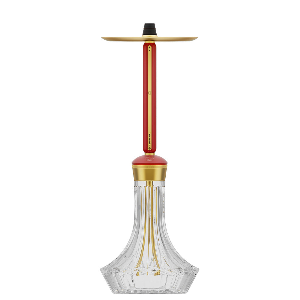 ALPHA Hookah Echo Gold RUBY RED / アルファフーカー エコー ゴールド ルビー レッド