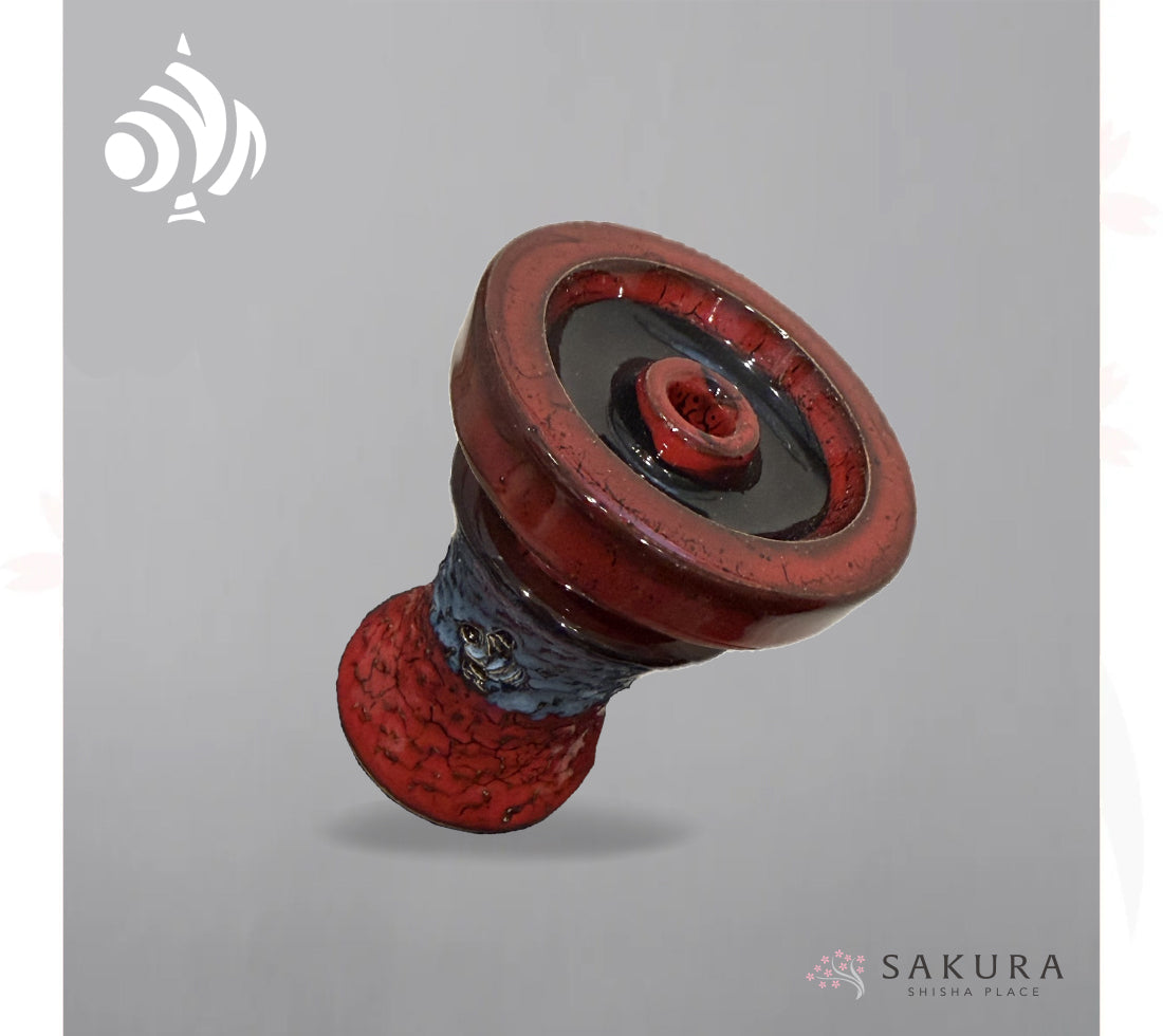 ACE Bowl XLXS 4 Dark Red & Blue / エースボウル XLXS 4 ダークレッド＆ブルー