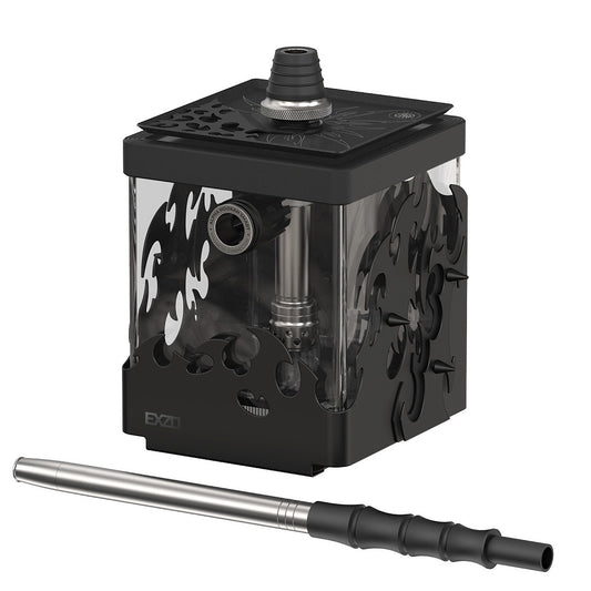 【受注販売】Alpha Hookah SMART EXZO Tribal Black / アルファフーカー スマート エクゾ トライバル ブラック