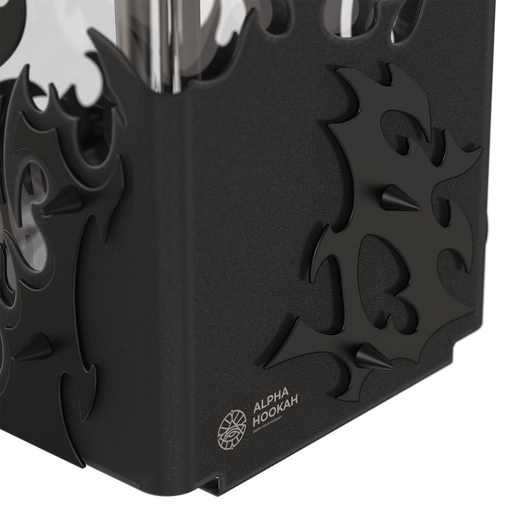 【受注販売】Alpha Hookah SMART EXZO Tribal Black / アルファフーカー スマート エクゾ トライバル ブラック