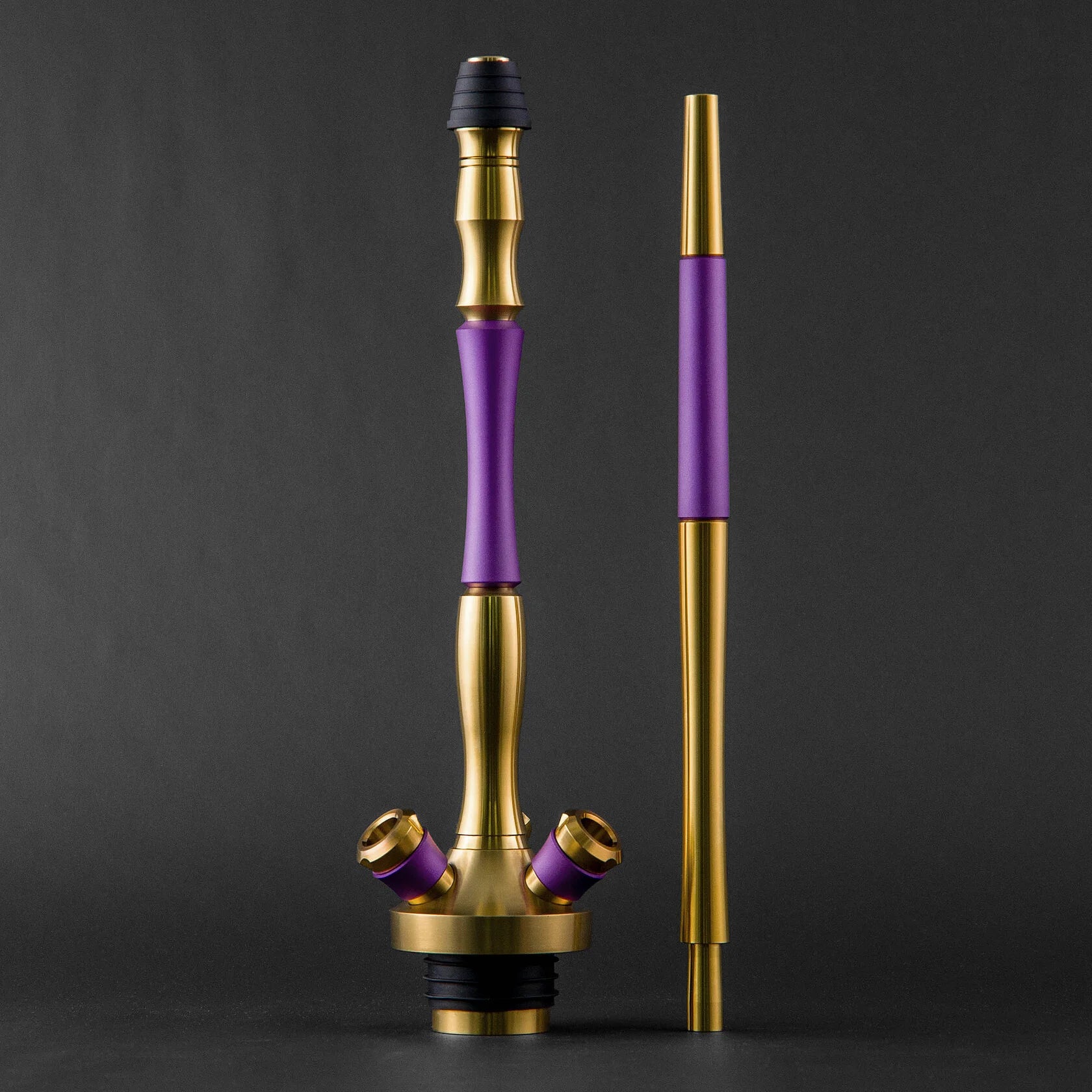Union Hookah Fibonacci PVD ボトル、ボウル付き FibonacciPVDVioletVelvet.webp?