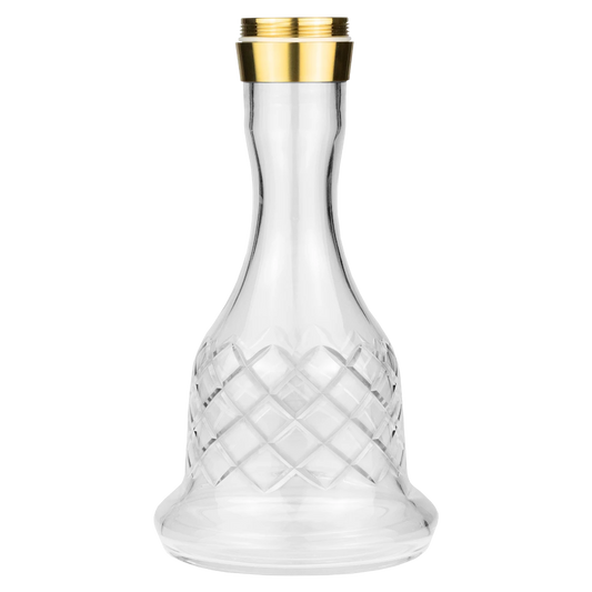 HOOB Hookah Bell Pro-Carved Glass Gold /フーブ フーカー ベル プロ カーヴド ゴールド