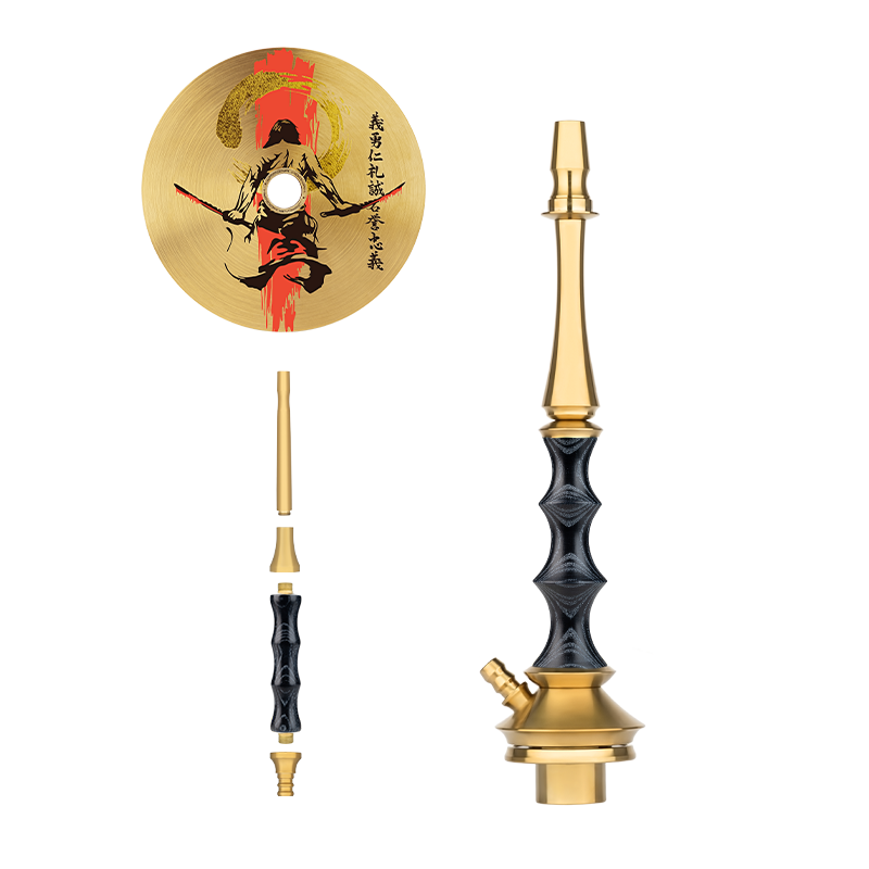 【受注販売】Japona hookah Satori Gold Black / ジャポナフーカー サトリ ゴールド ブラック