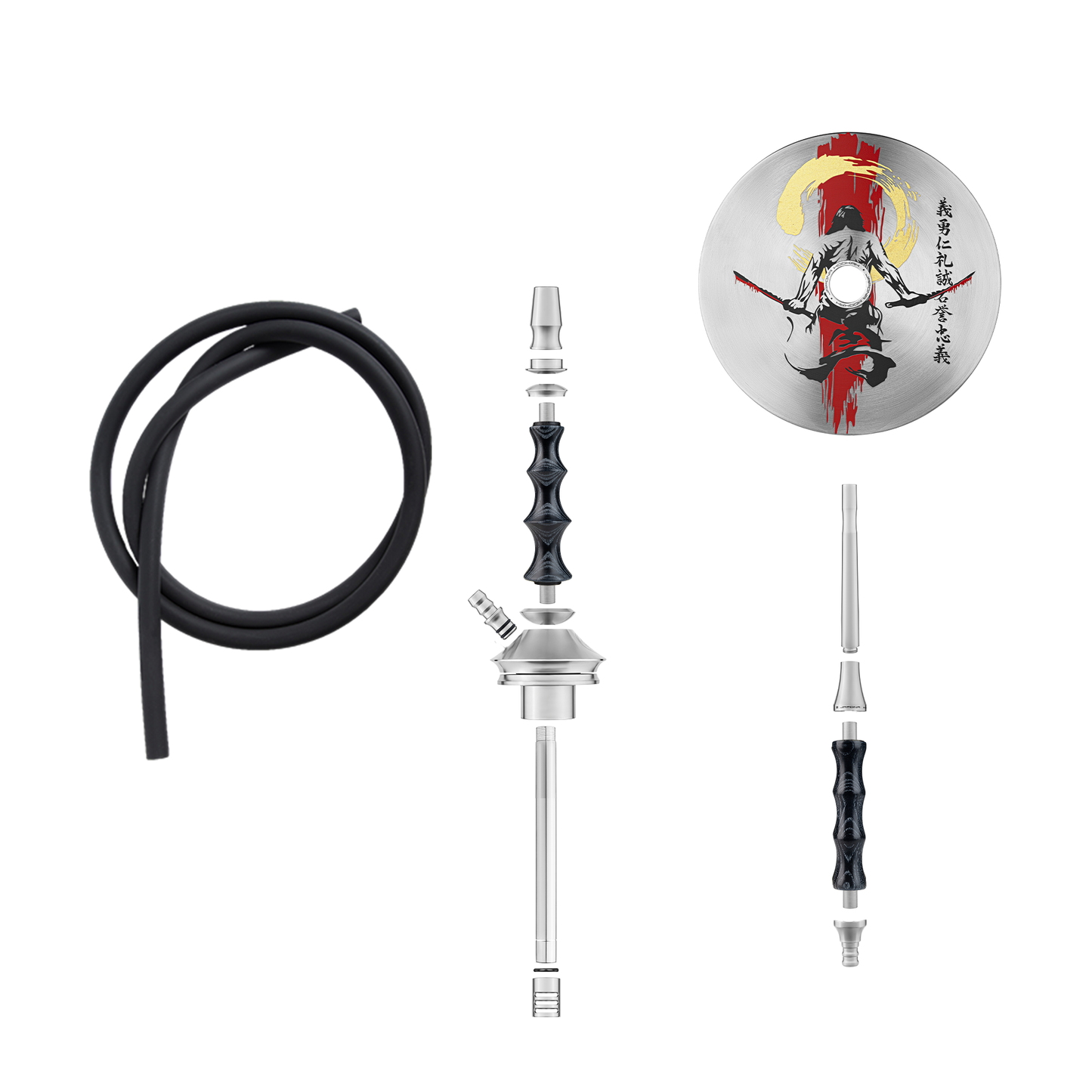 【受注販売】Japona hookah Satoshi Black / ジャポナフーカー サトシ ブラック