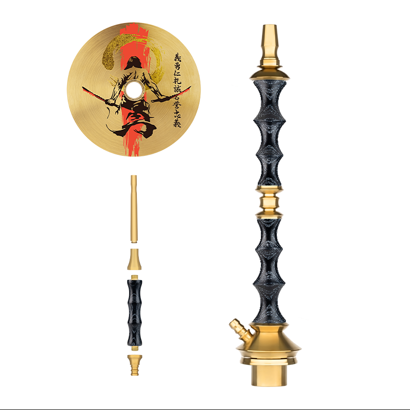 【受注販売】Japona hookah Sensei Gold Black / ジャポナフーカー センセイ ゴールド ブラック