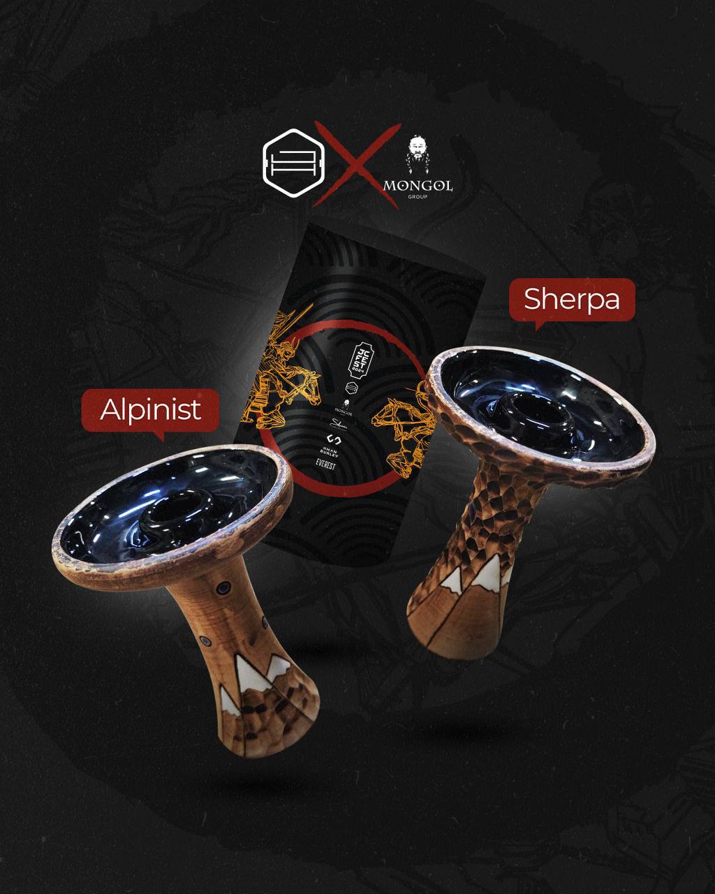 Japona Hookah x Mongol Alpinist Phunnel Bowl / ジャポナフーカー x  モンゴル アルピニストファンネルボウル