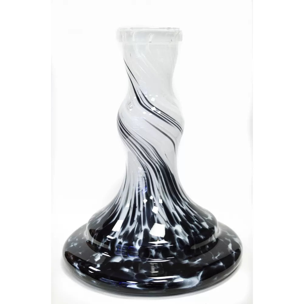 Vessel Glass Wave Black-White/ヴェッセル グラス ウェーブ ブラック ホワイト