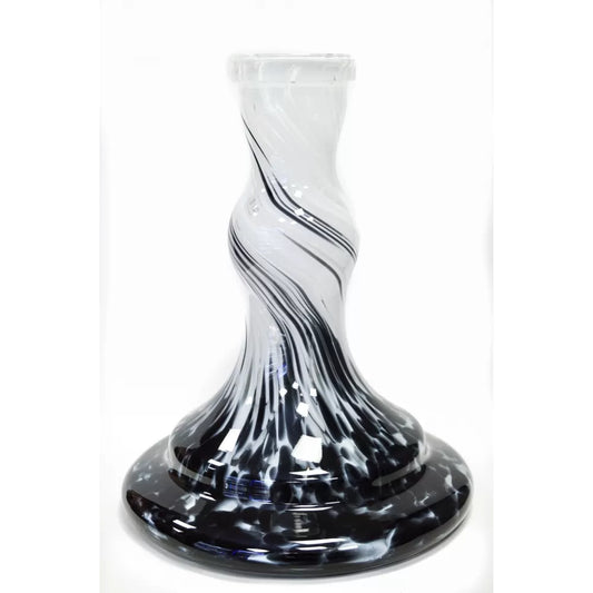 Vessel Glass Wave Black-White/ヴェッセル グラス ウェーブ ブラック ホワイト