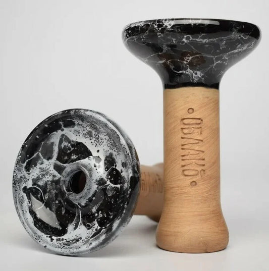 OBLAKO GLAZE Phunnel M Black & White Marble/オブラコ グレイズ ファンネル エム ブラック アンド ホワイト マーブル