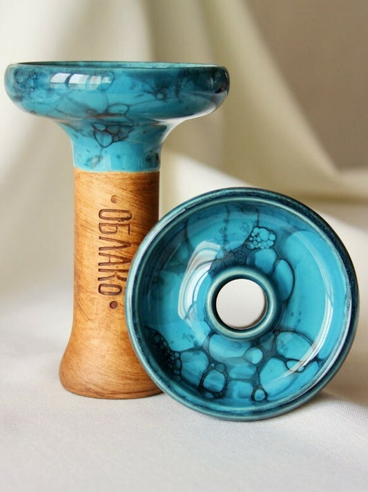 OBLAKO GLAZE Phunnel M Blue & Black Marble/オブラコ グレイズ ファンネル エム ブルー アンド ブラック マーブル