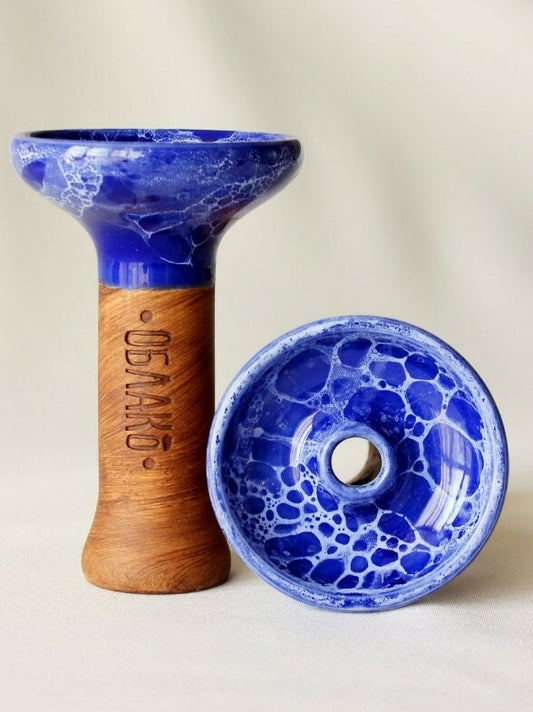 OBLAKO GLAZE Phunnel M Blue & White Marble/オブラコ グレイズ ファンネル エム ブルー アンド ホワイト マーブル