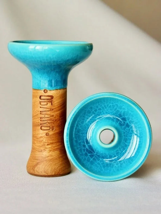 OBLAKO GLAZE Phunnel M Blue Crackle/オブラコ グレイズ ファンネル エム ブルークラックル