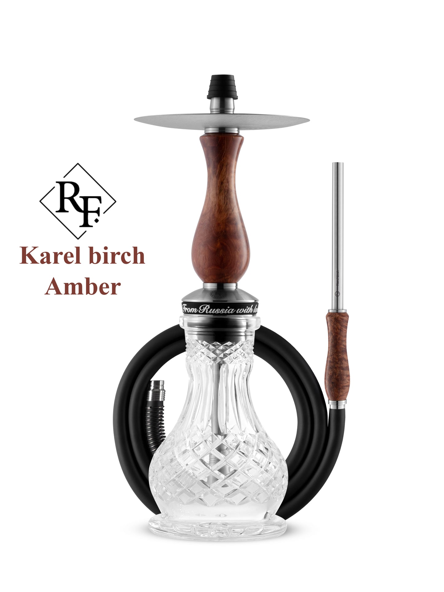 【受注販売】RF HOOKAH Mini Karel Birch Amber/アールエフ フーカー ミニ カレリアンバーチ アンバー