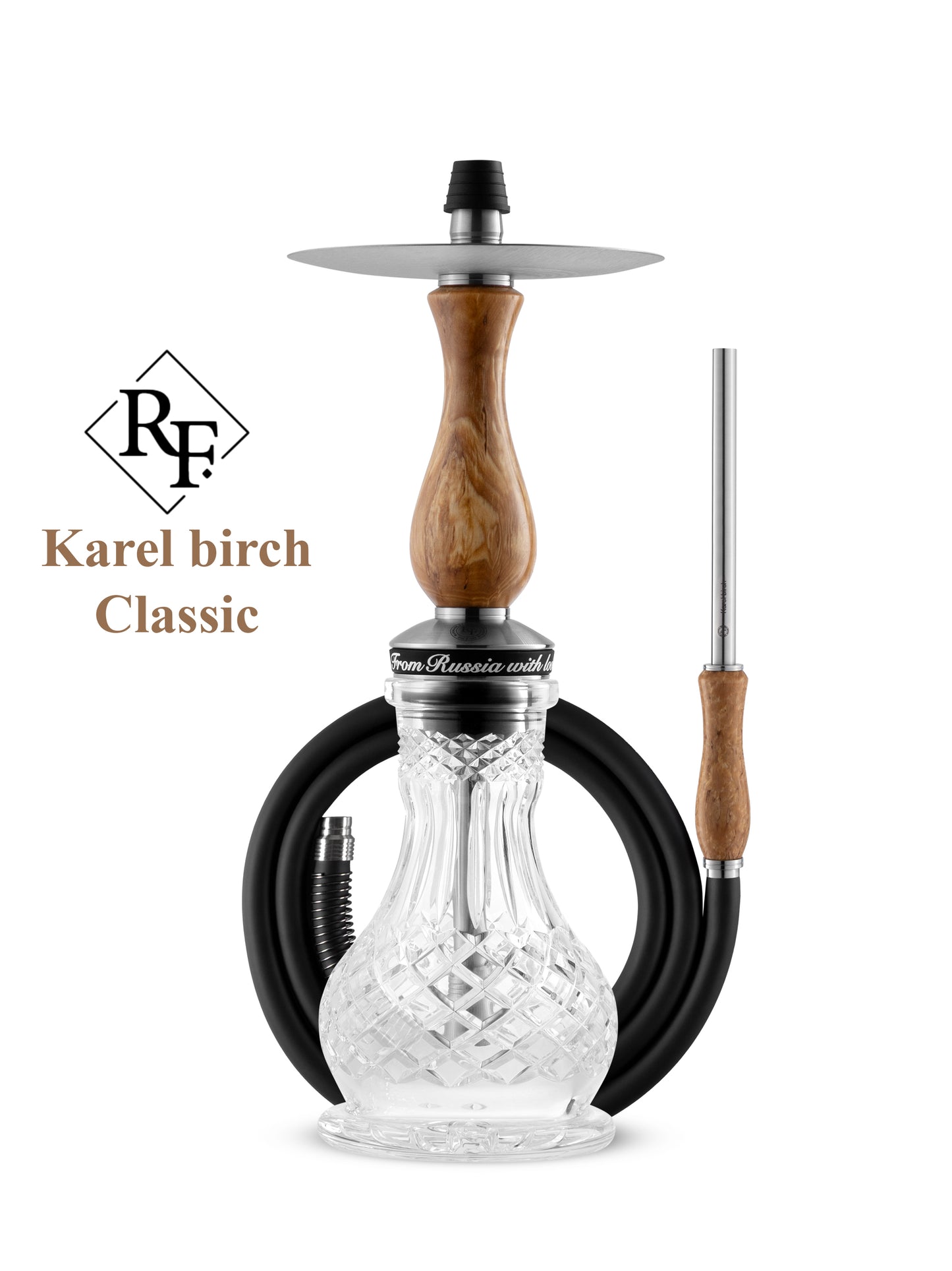 【受注販売】RF HOOKAH Mini Karel Birch Classic/アールエフ フーカー ミニ カレリアンバーチ クラシック