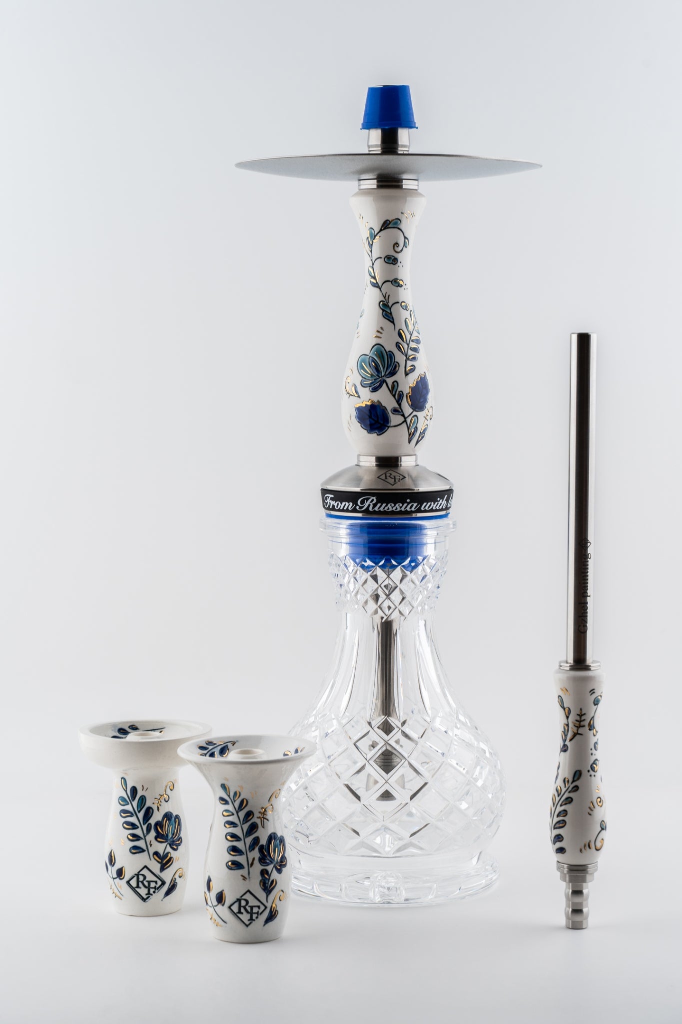 受注販売】RF HOOKAH Mini EBONY Painting Blue/アールエフ フーカー