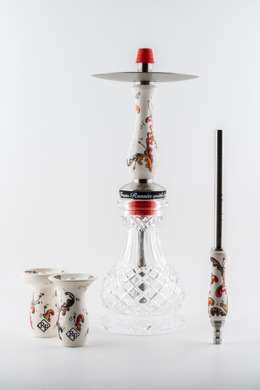 【受注販売】RF HOOKAH Hand made Painting Red/アールエフ フーカー ハンドメイド ペインティング レッド