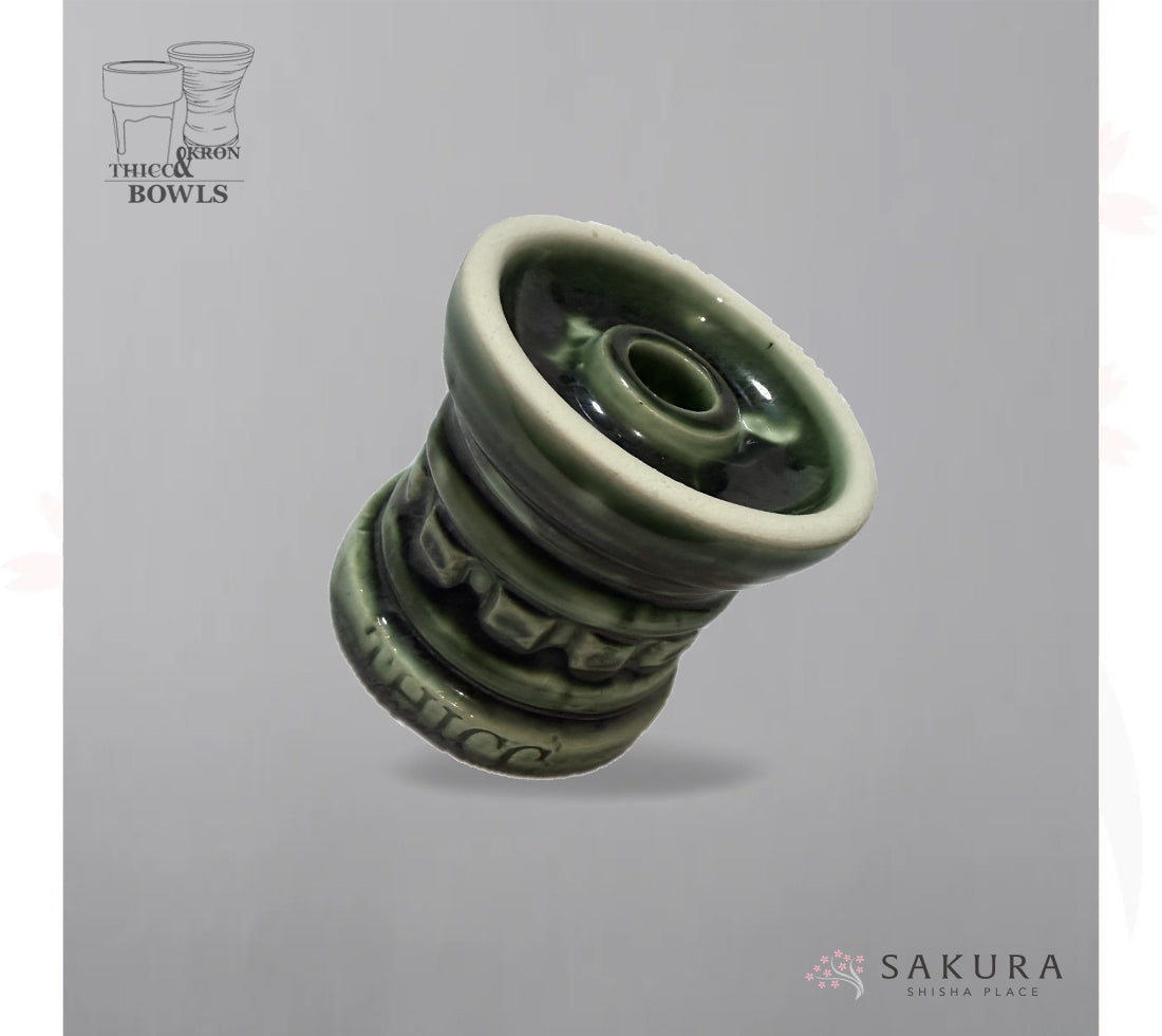 THICC Stena Phunel Dark green/シック ステナ ファンネル ダーク グリーン