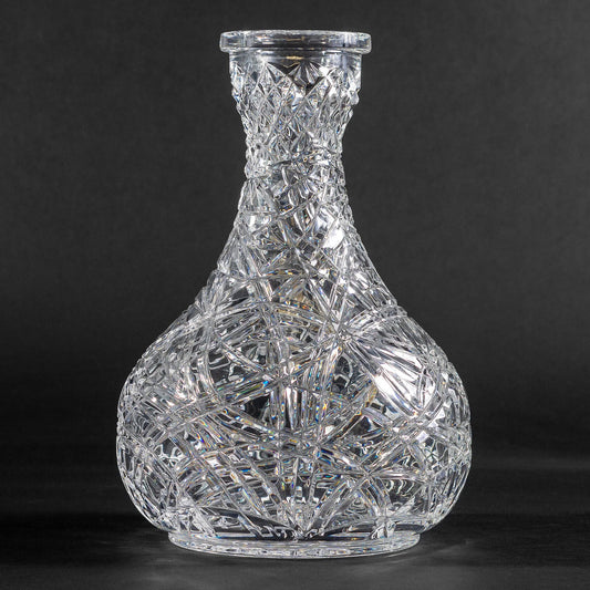 Crystal Flask round  Base Bottle