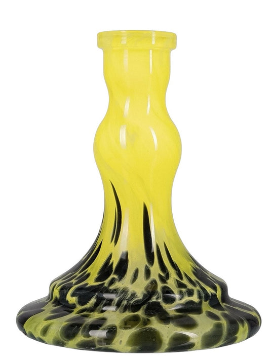 Vessel Glass Wave Black-Yellow Alabaster/ヴェッセル グラス ウェーブ ブラック-イエロー アラバスター
