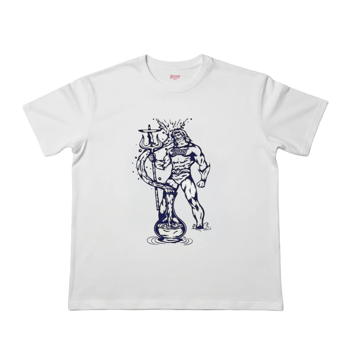 BONCHE x READY JC FEST 2025 SUPER HEROES Tシャツ XL ブループリント 前面