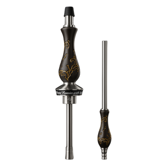 【受注販売】RF HOOKAH EBONY Gold/アールエフ フーカー エボニー ゴールド