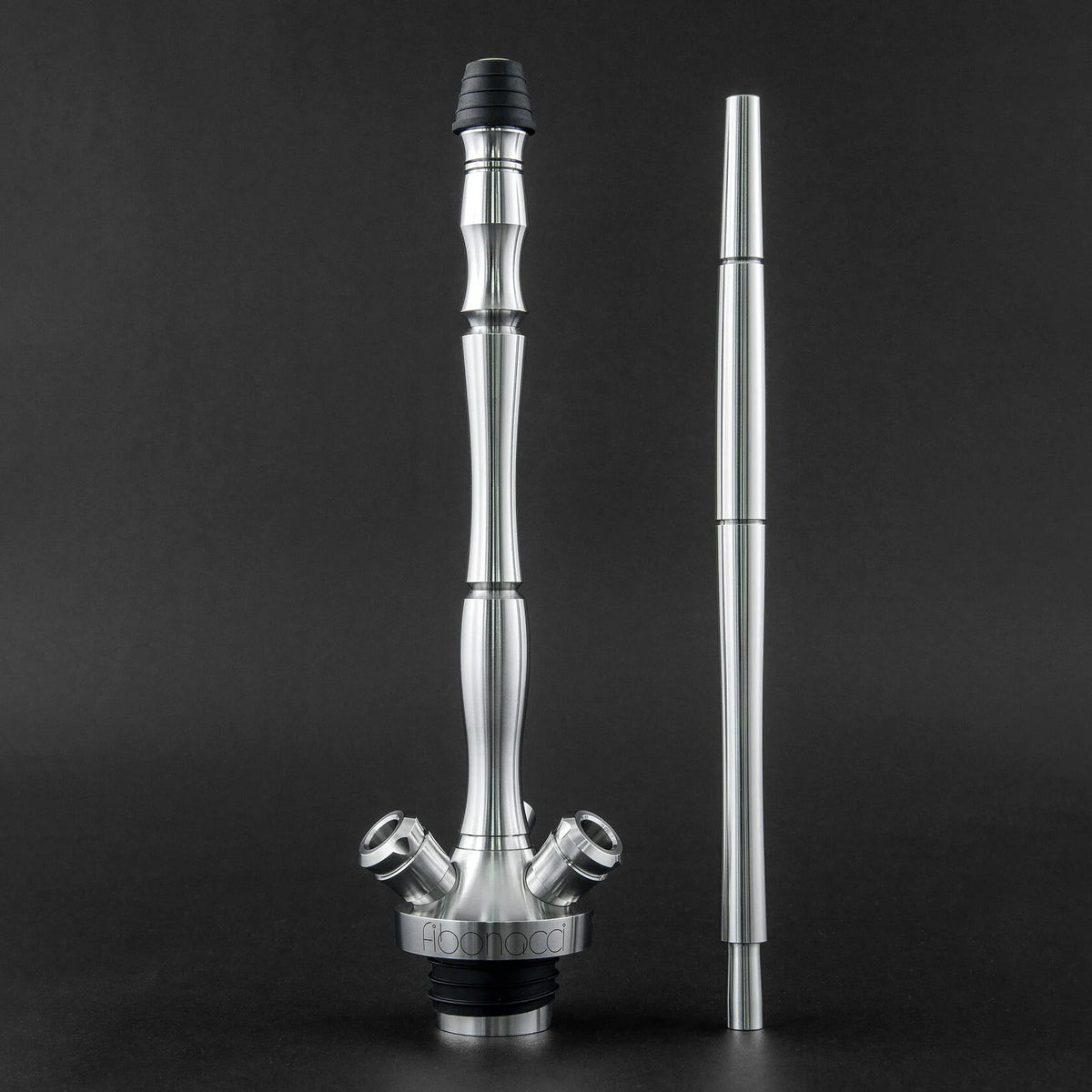 Union Hookah Fibonacci Steelのステムとマウスピース